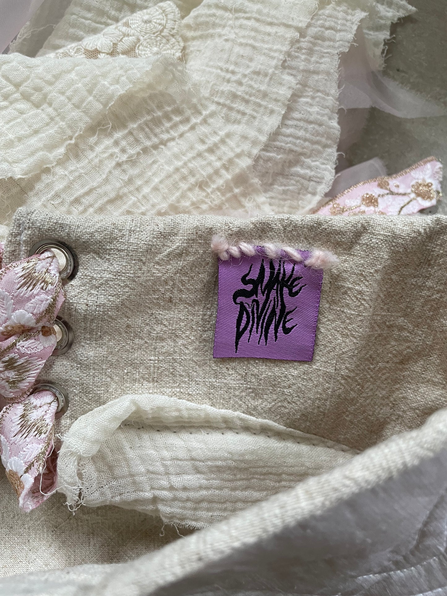 wild silk overskirt