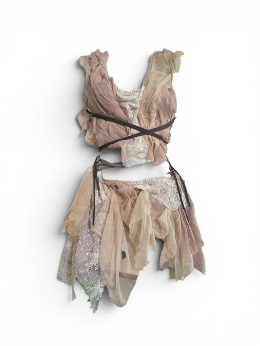 layered silk fairy set