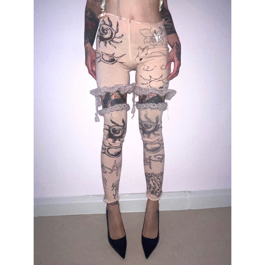 baby swirl leg warmers
