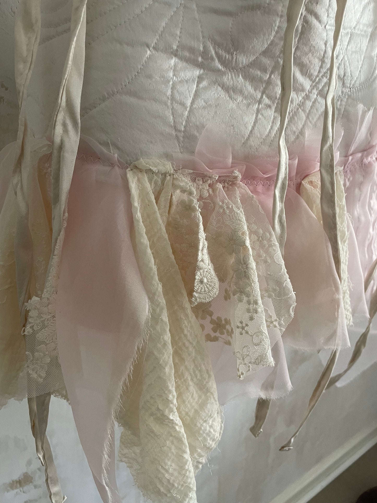 wild silk overskirt