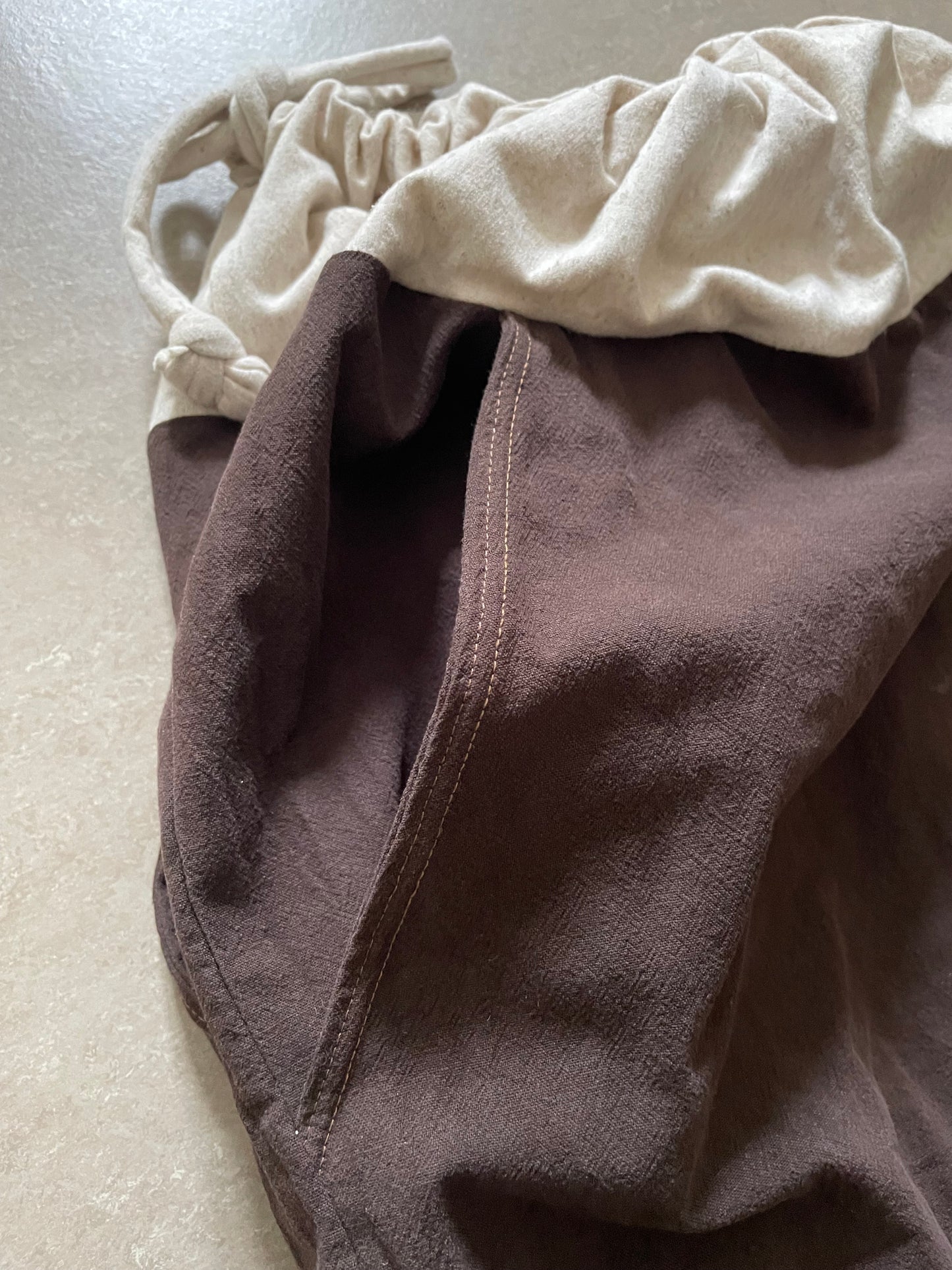 choco swirl balloon pants