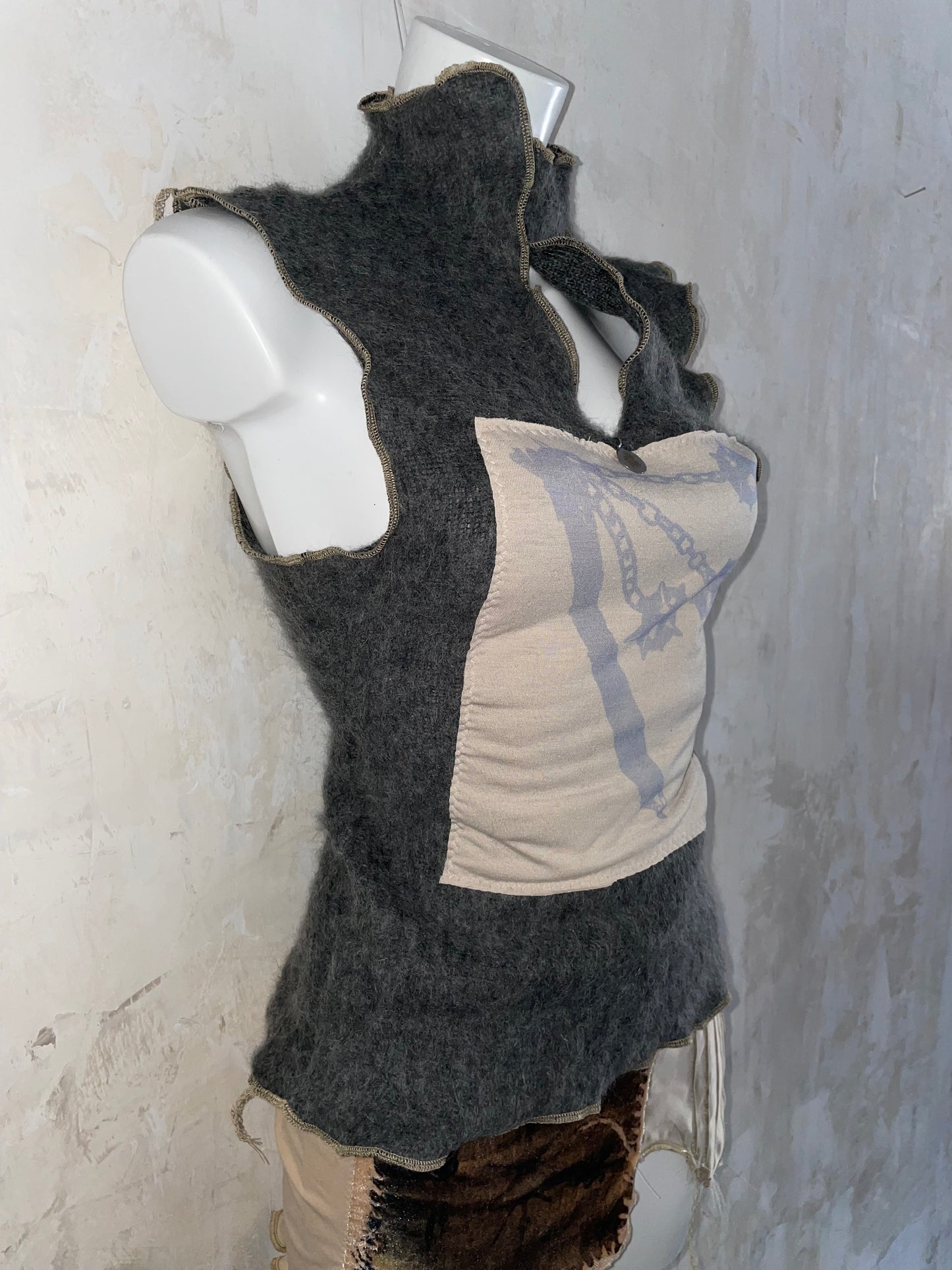 weapon wool top
