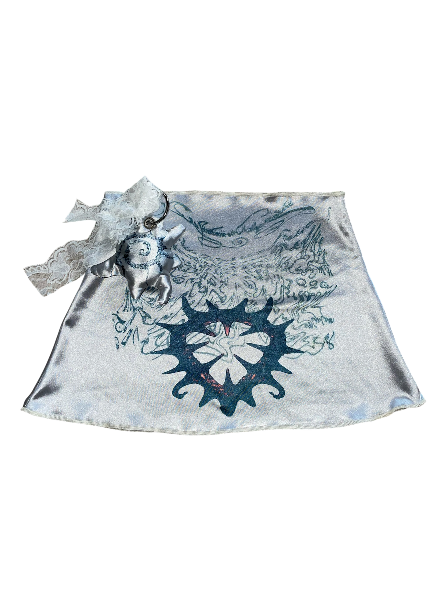 silver star keychain