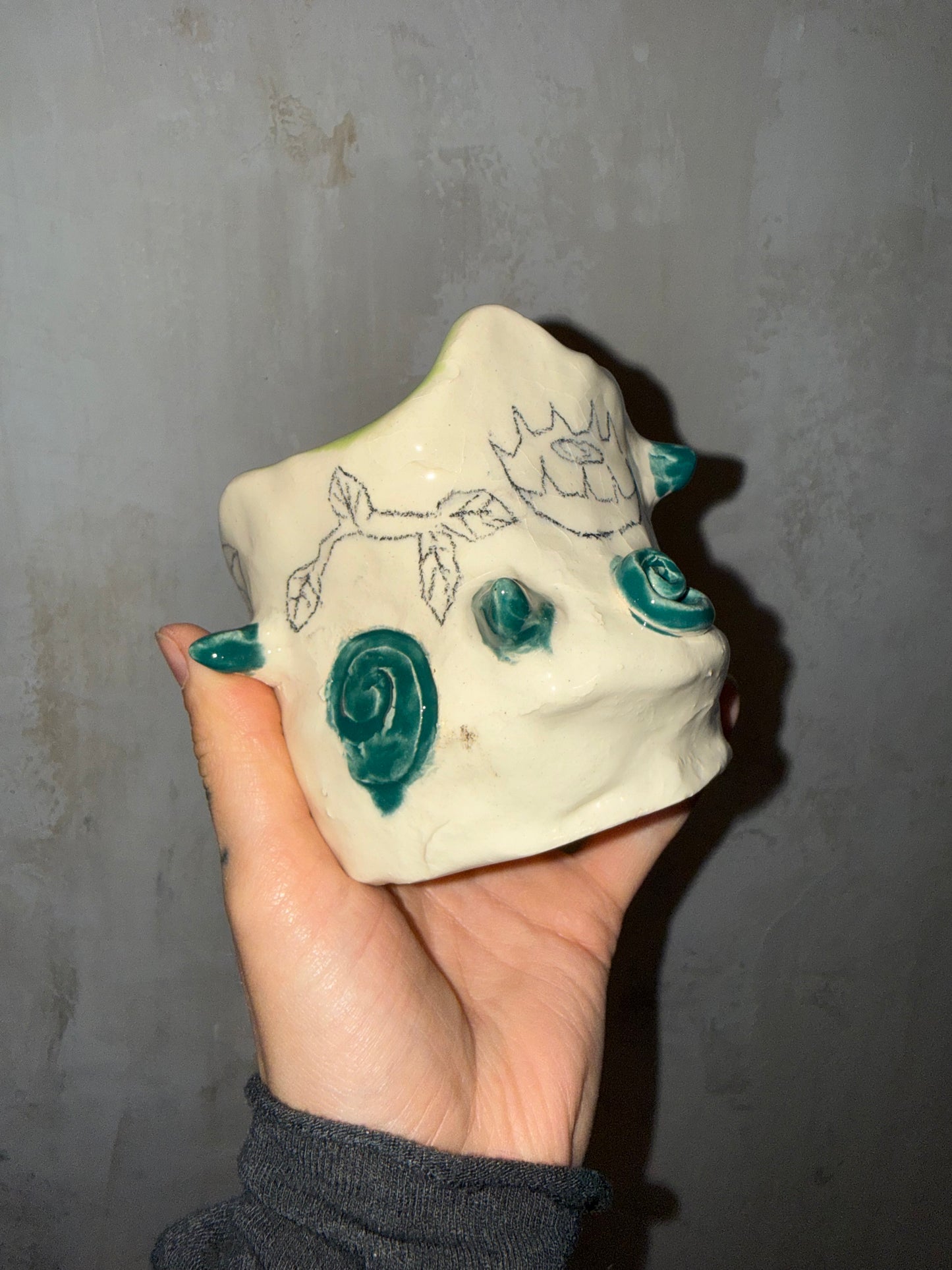 monster poem mug
