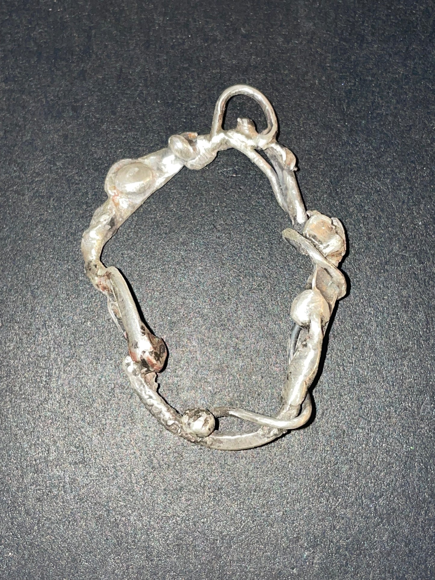 portal silver pendant