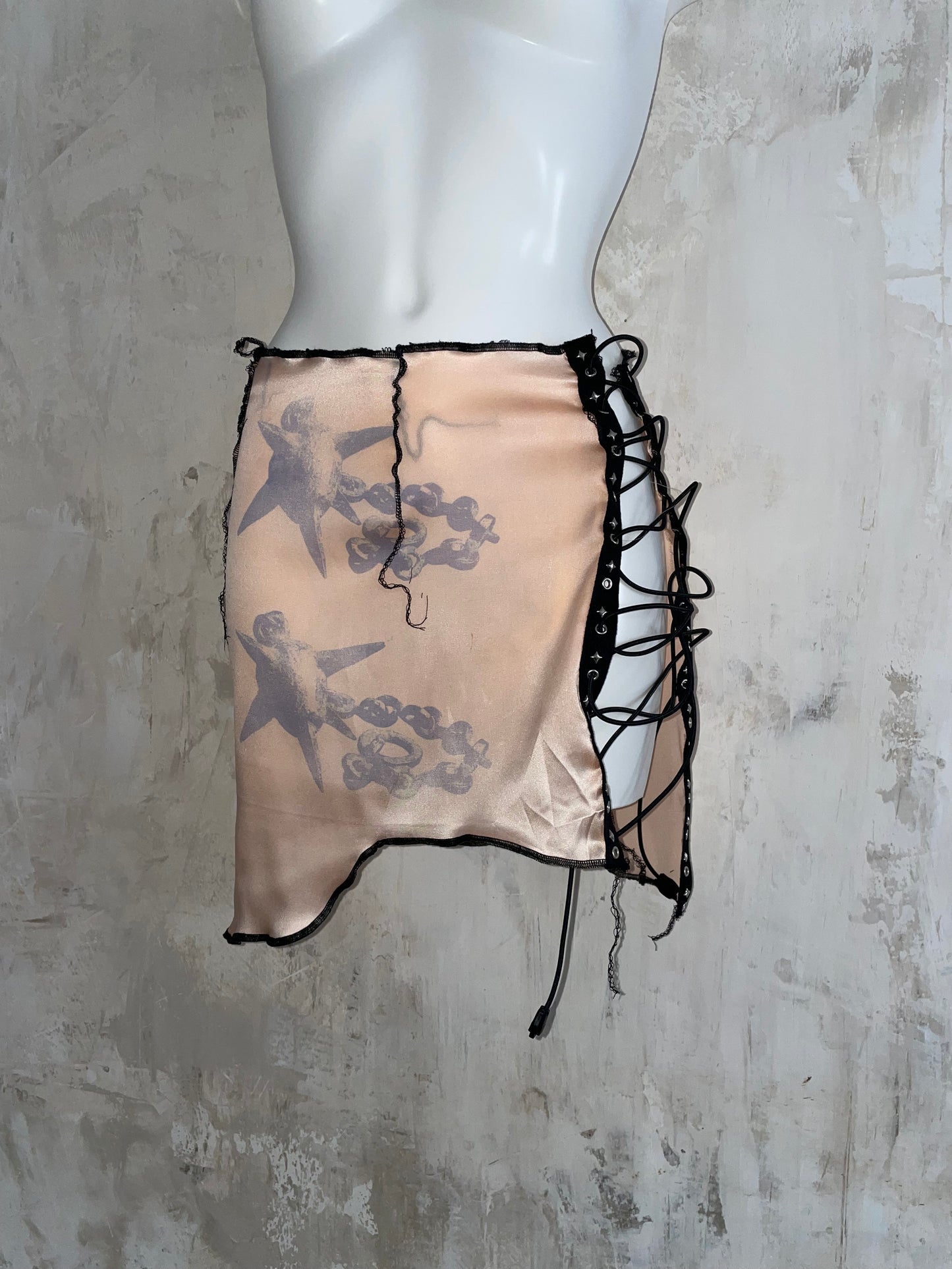 morgenstern silk skirt
