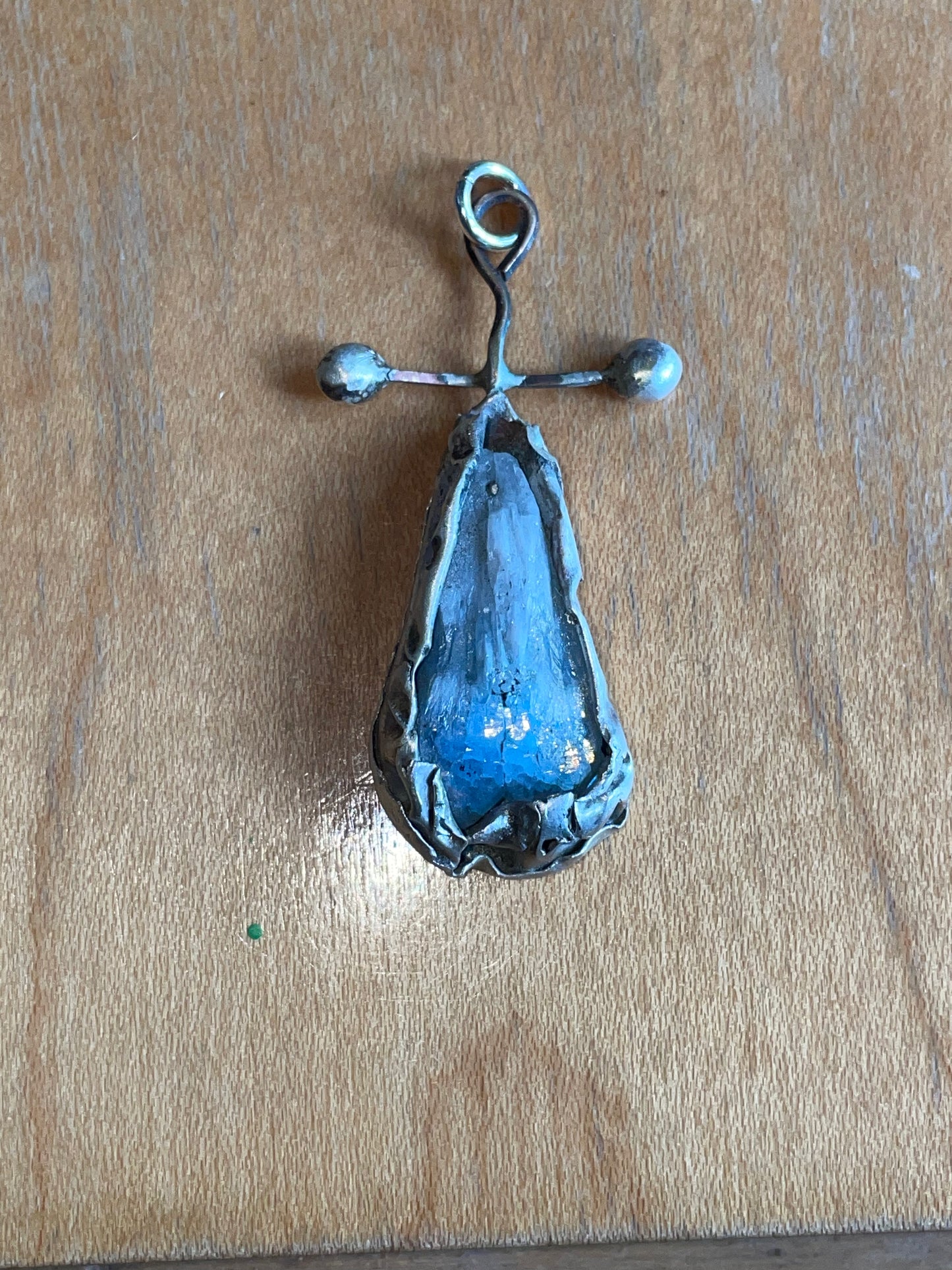 icy springs silver pendant