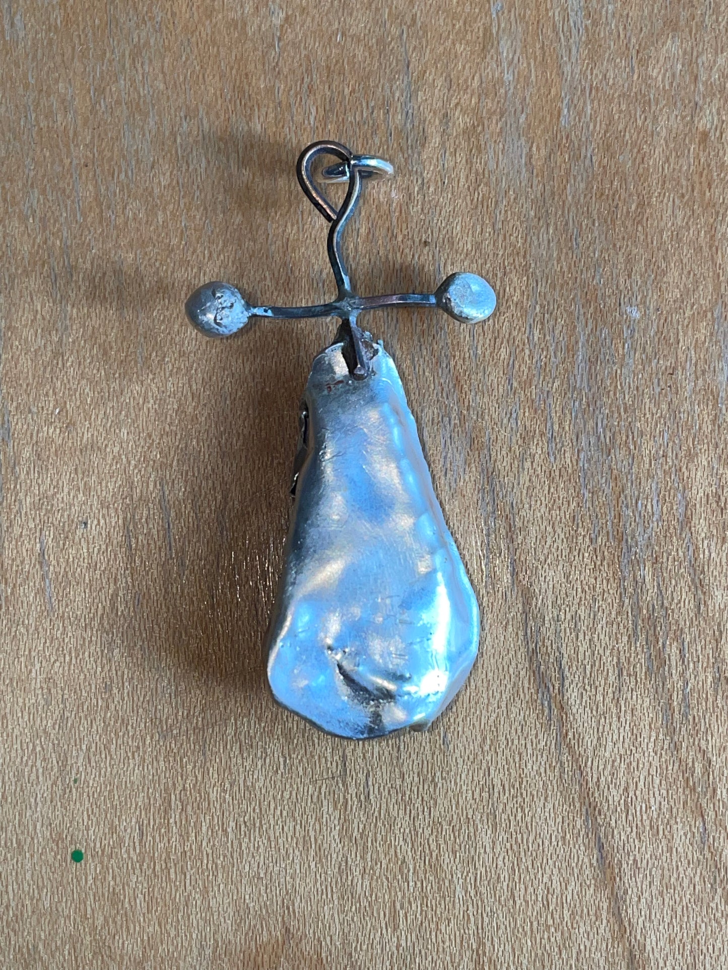 icy springs silver pendant
