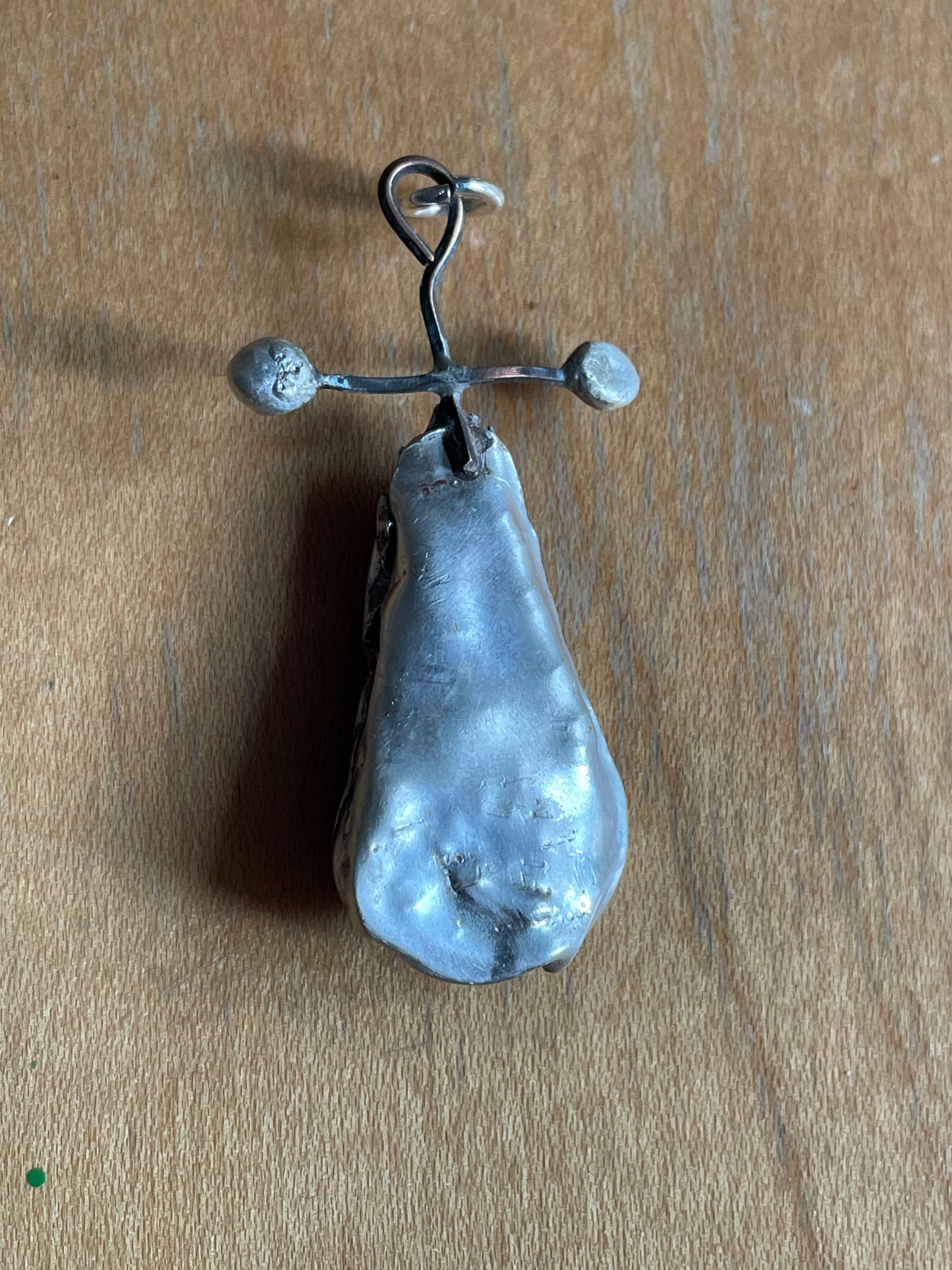 icy springs silver pendant