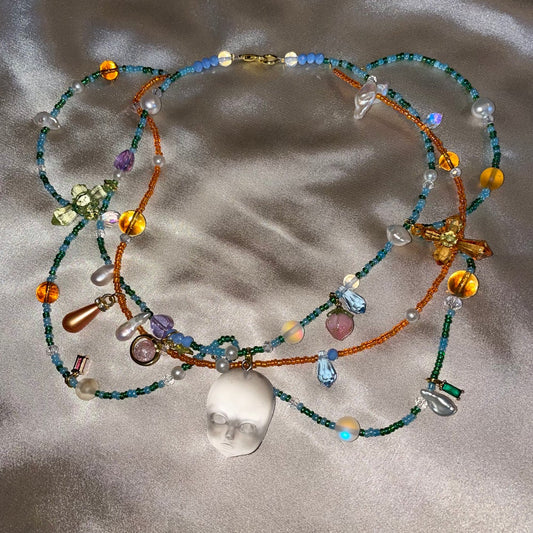 baby water and earth choker