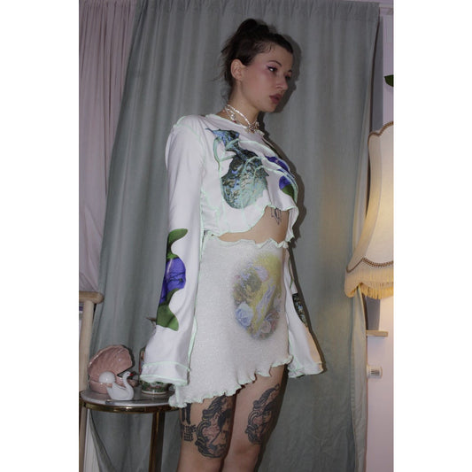 flux resort cropped longsleeve