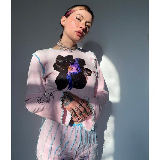 dark flower fairy longsleeve