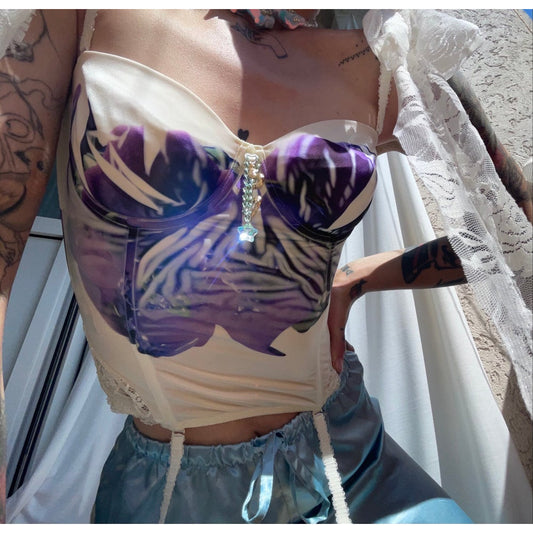 snakery corset top