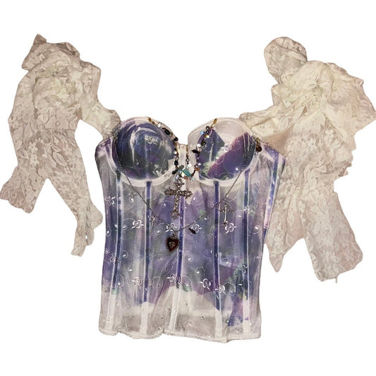 amber reworked corset