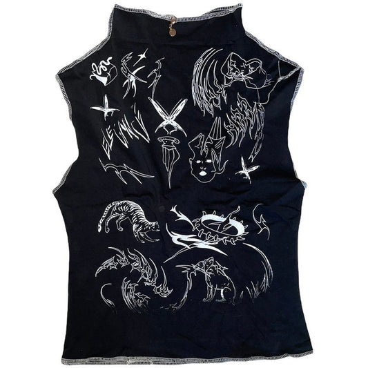 black mystery animals top