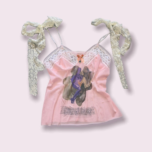 garden fairy lace top