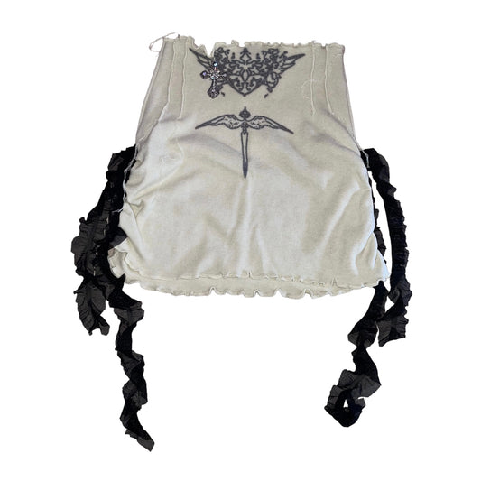 dagger and heart skirt