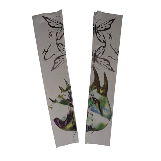 butterfly glob arm warmers