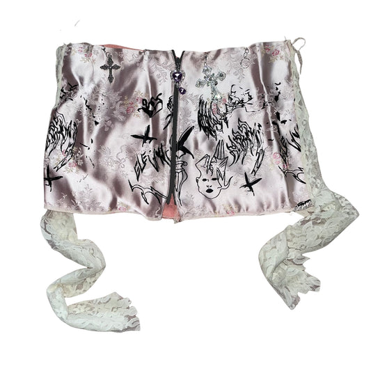 angel mini skirt