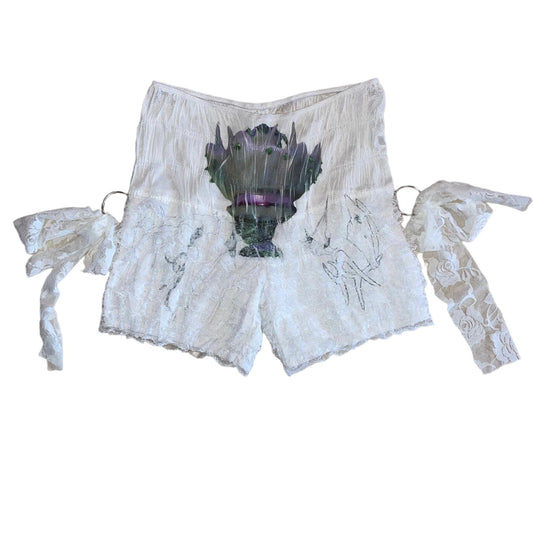 lace ruffle bloomers