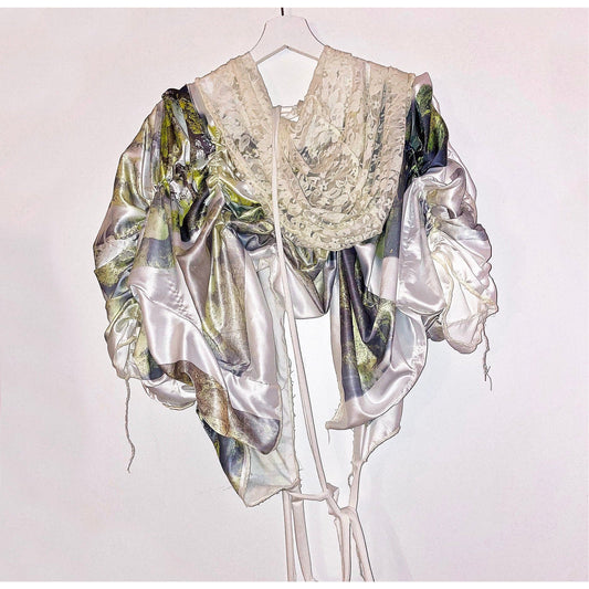 jumping moss ruffled jacket