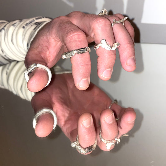 drain silver ring