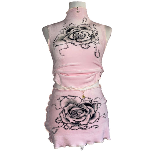 velvet rose set