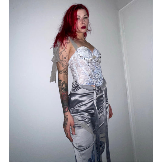 magnetic sliver pants