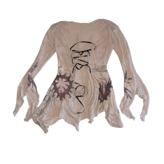 spike fairy knit top