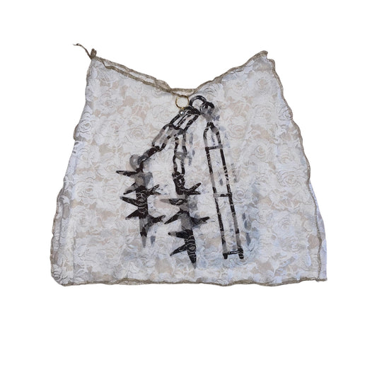 lace and weapons overskirt