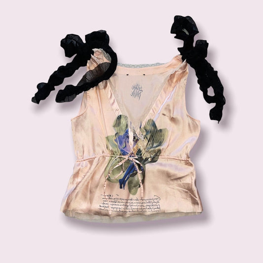 rose inscription fairy top