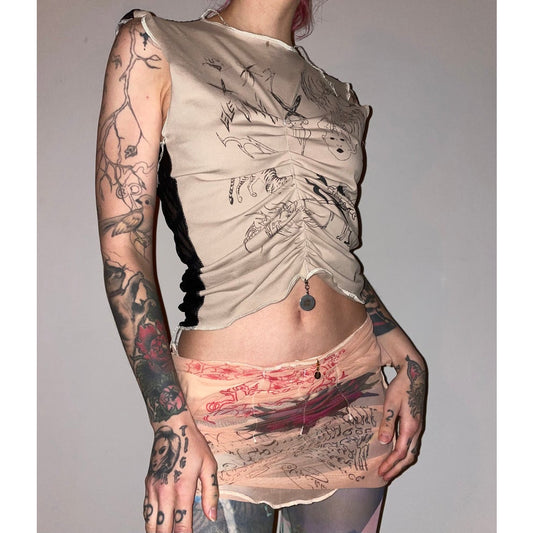 snakes in the sand tanktop